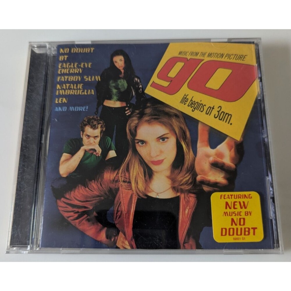 Go Movie Soundstrack CD 1999 No Doubt, BT, Eagle-Eye Cherry, Len